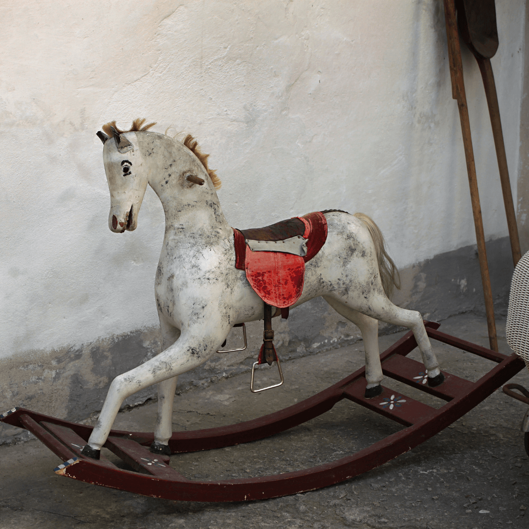 Vintage rocking horse